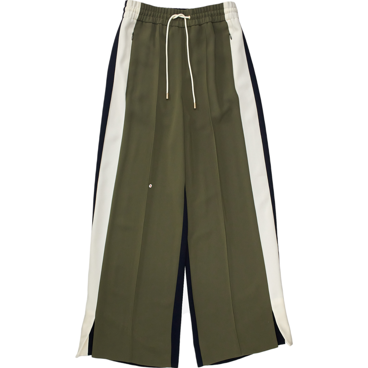 ME & EM Navy/Green/Cream Relaxed Pant