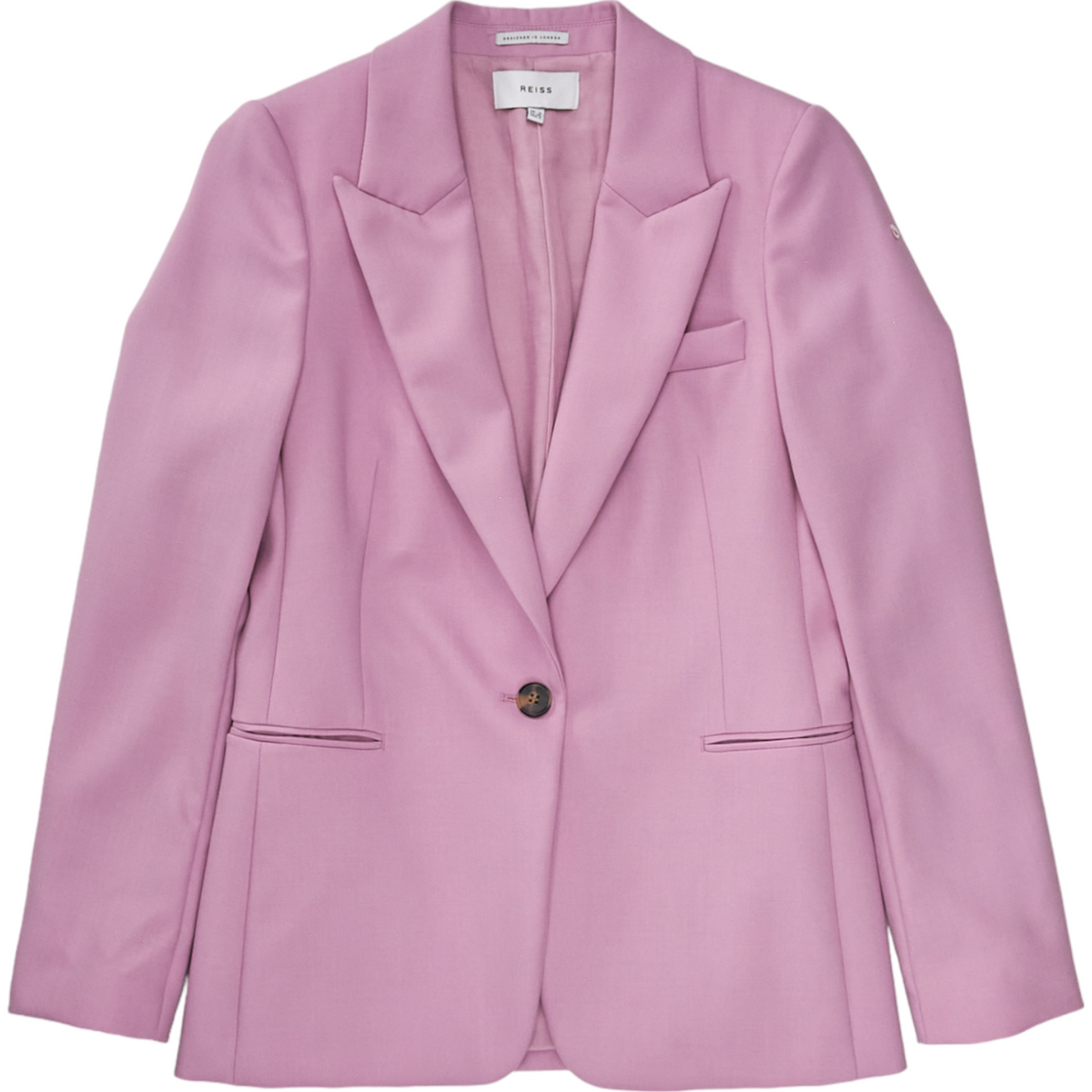 Reiss Pink Aura Tailored Jacket