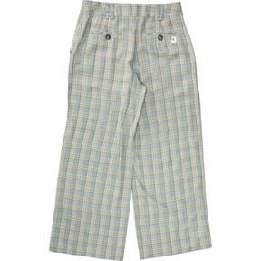 ME & EM Green/Multi Check Trousers