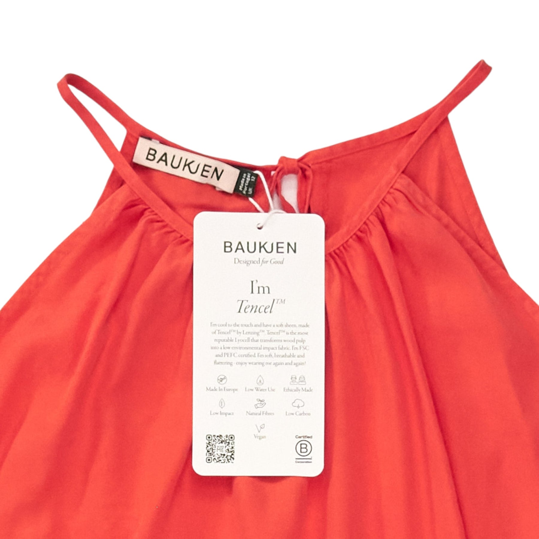 Baukjen Orange Everly Dress