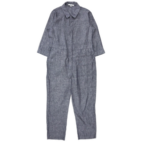 NRBY Indigo Linen Jumpsuit