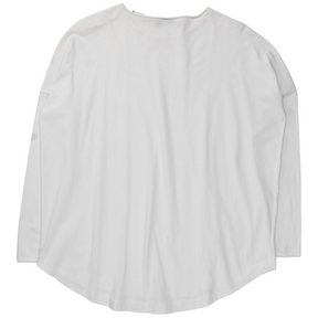 NRBY White Jersey Sweatshirt Style Top