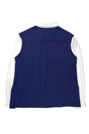 NRBY Navy/White Rugby Style Top