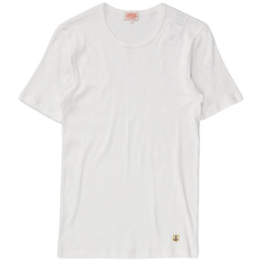 Armor Lux White Cotton Tee