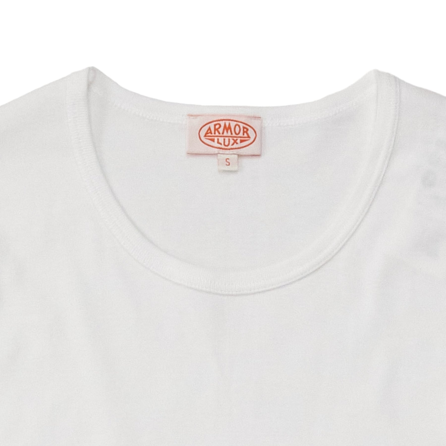 Armor Lux White Cotton Tee