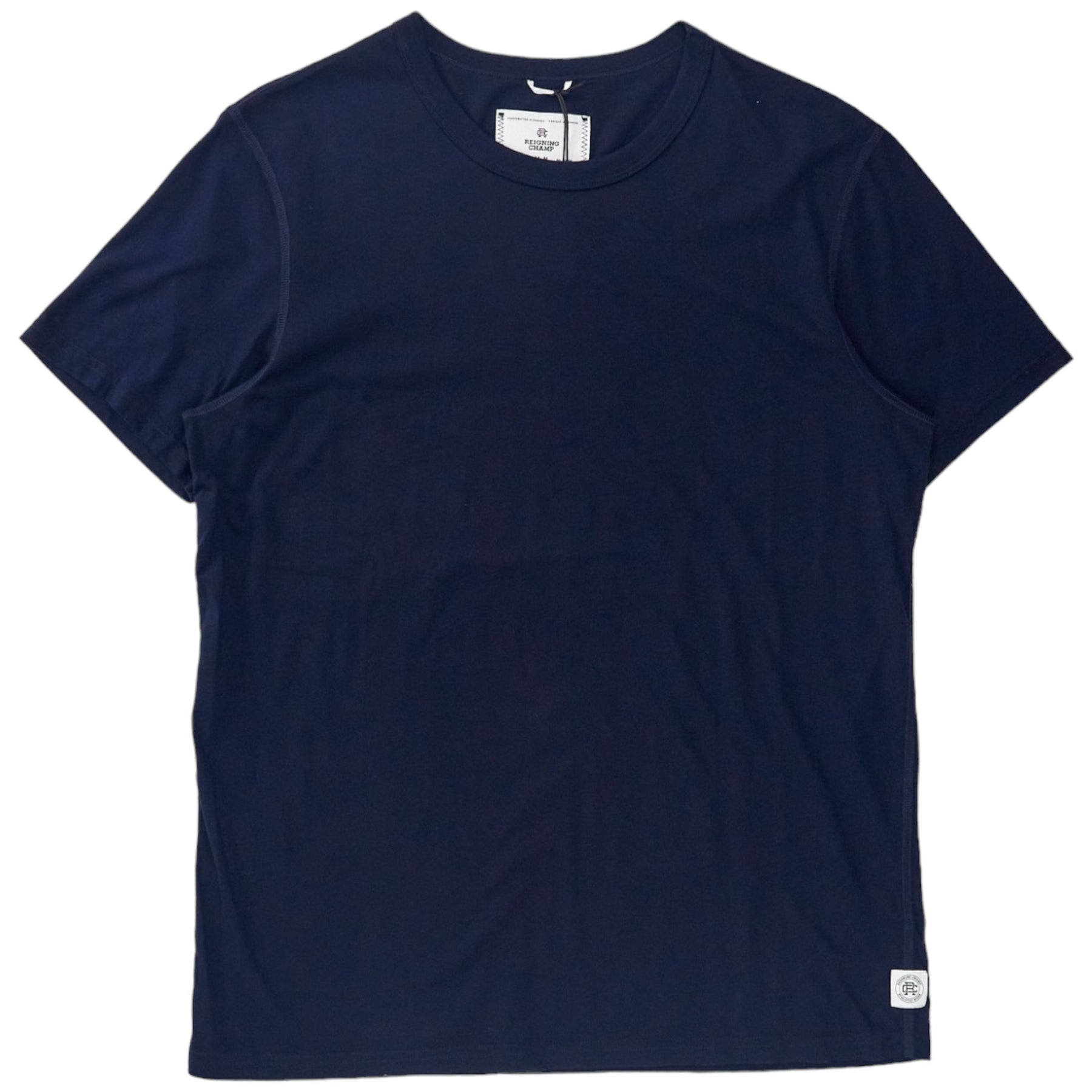 Reigning Champ Navy Overlock Tee