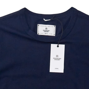 Reigning Champ Navy Overlock Tee