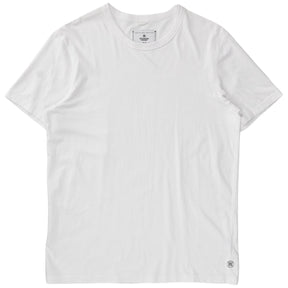 Reigning Champ White Overlock Tee