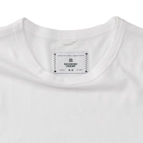 Reigning Champ White Overlock Tee