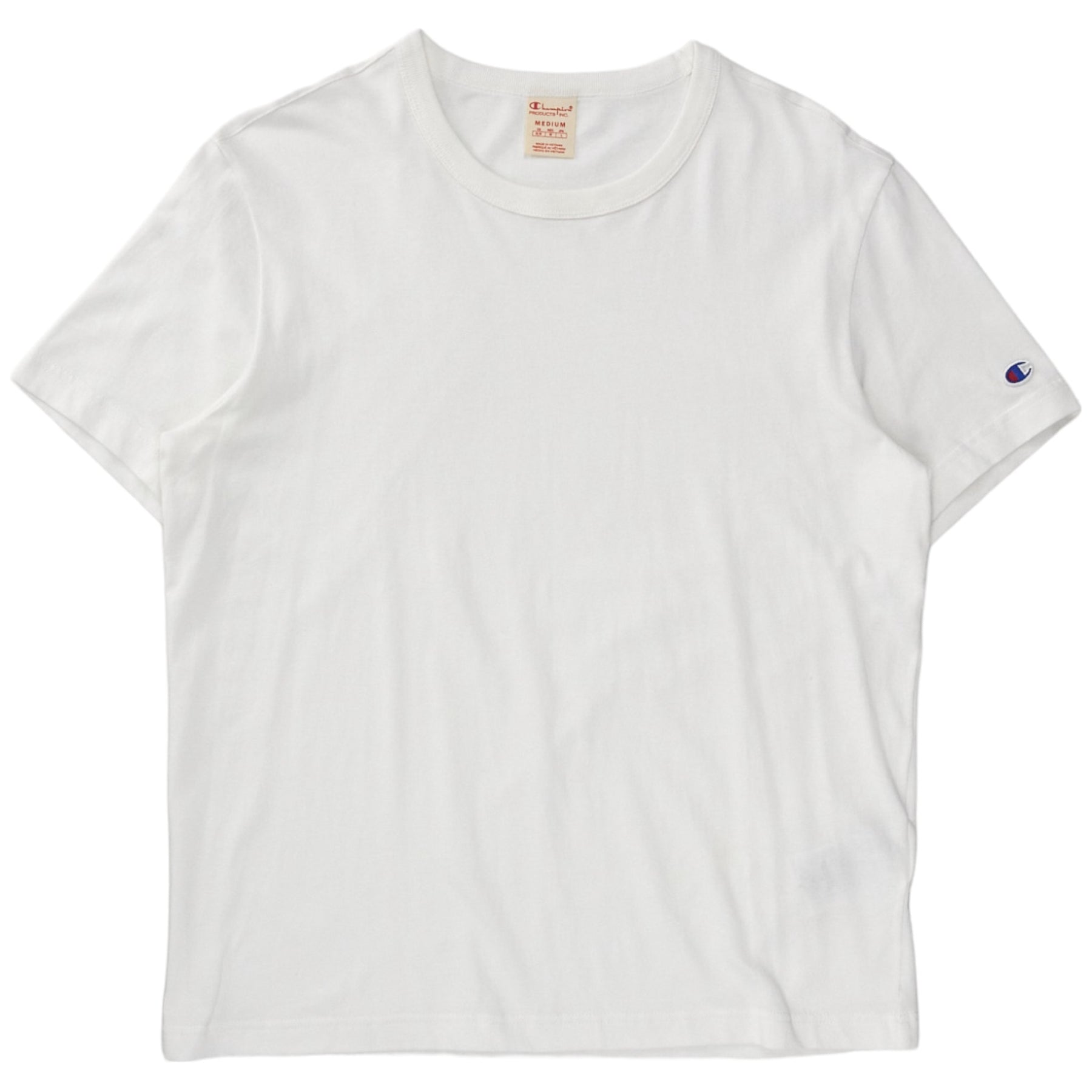 Champion White Reverse Weave Tee