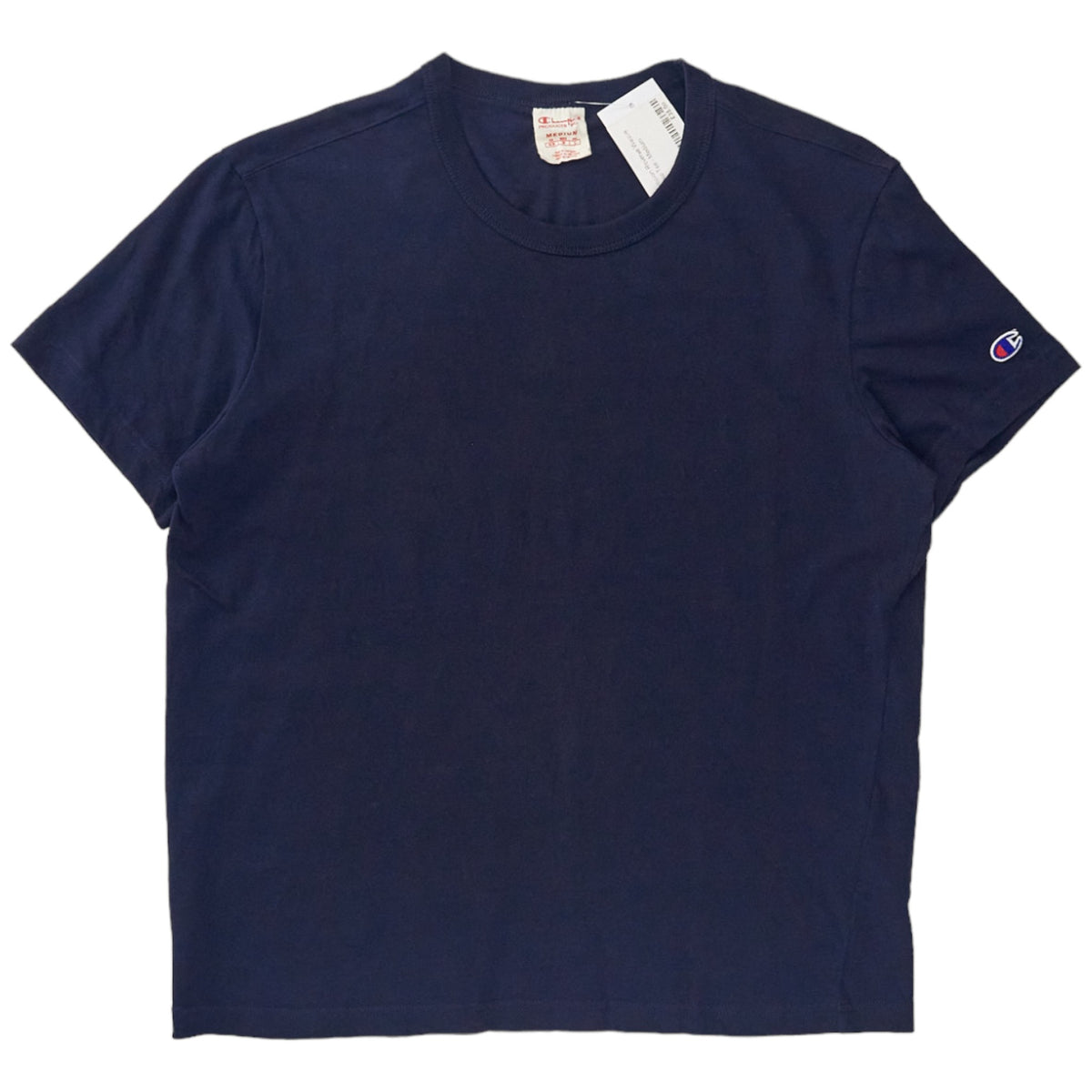 Champion Navy Reverse Weave Tee