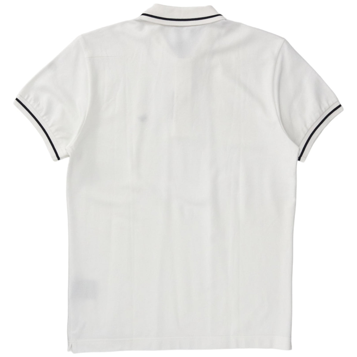 Dior White Bee Logo Polo