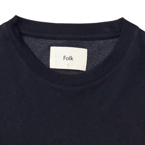 Folk Black/Grey Blouson Tee