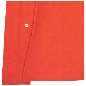 N. Peal Parker Orange LS Round Neck Top