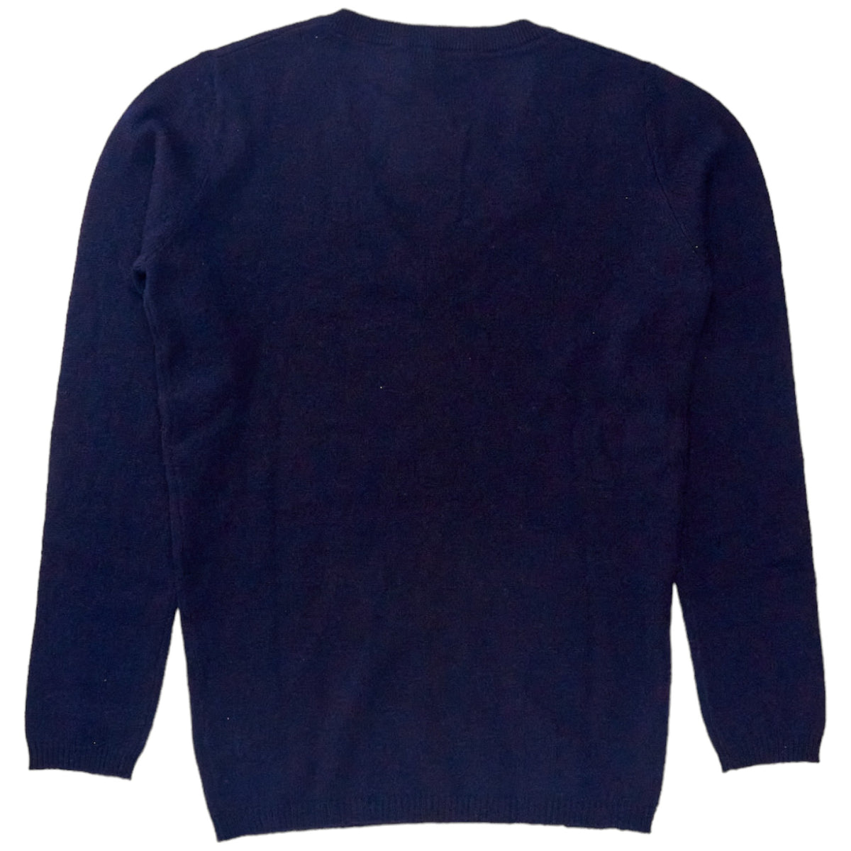 N. Peal Navy Gauzy Cashmere Sweater