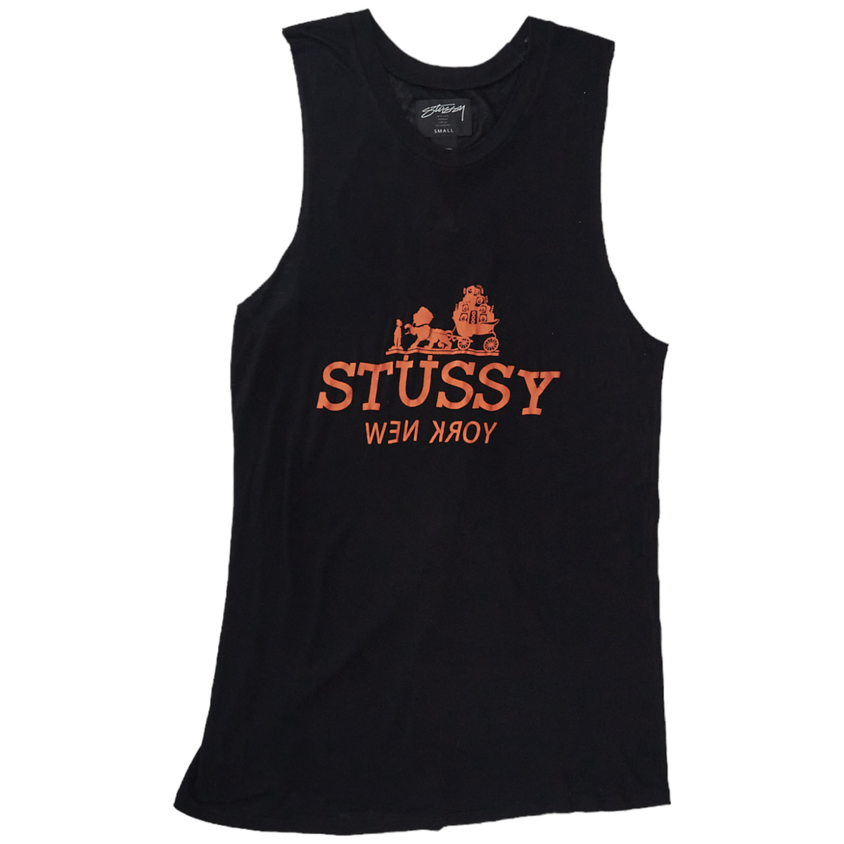 Vintage Stussy Black Muscle Tee