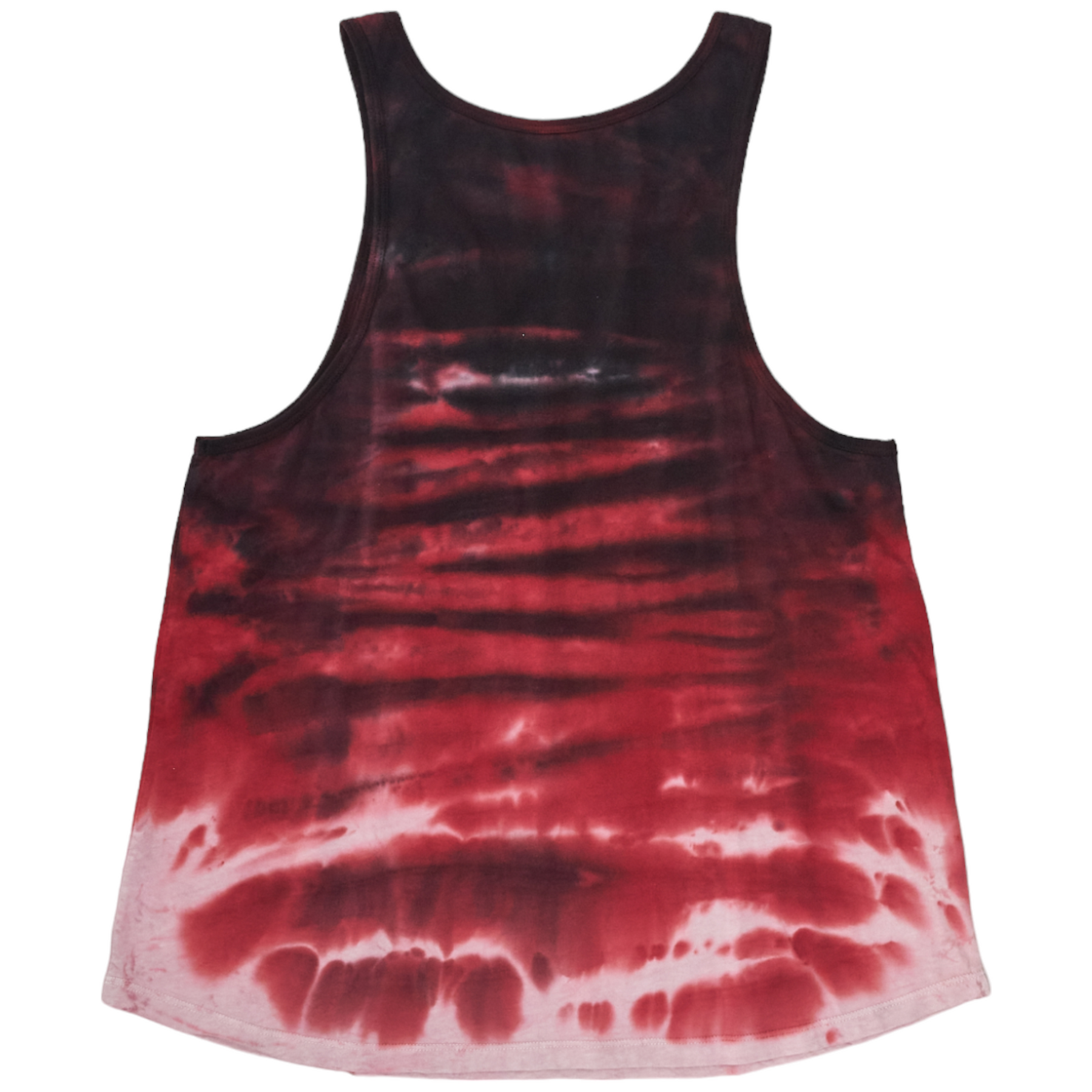 Vintage Stussy Red Tie Dye Vest