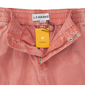 L.F. Markey Pale Red Cargo Trousers