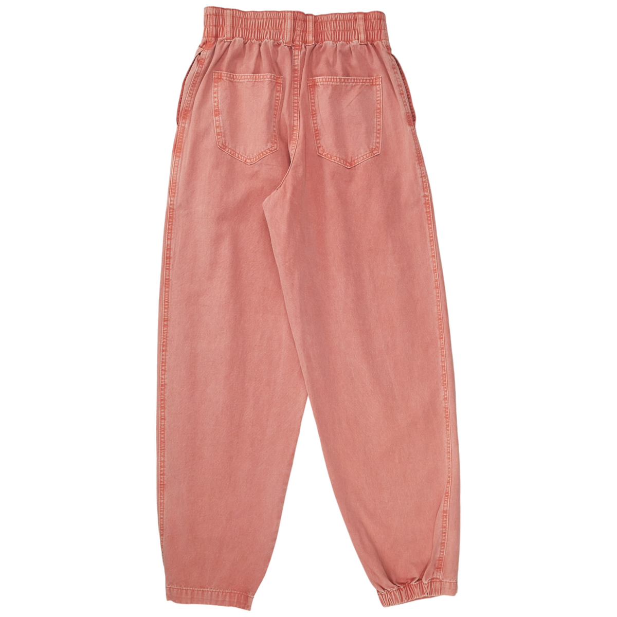 L.F. Markey Pale Red Cargo Trousers