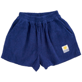 L.F. Markey Navy Towelling Shorts