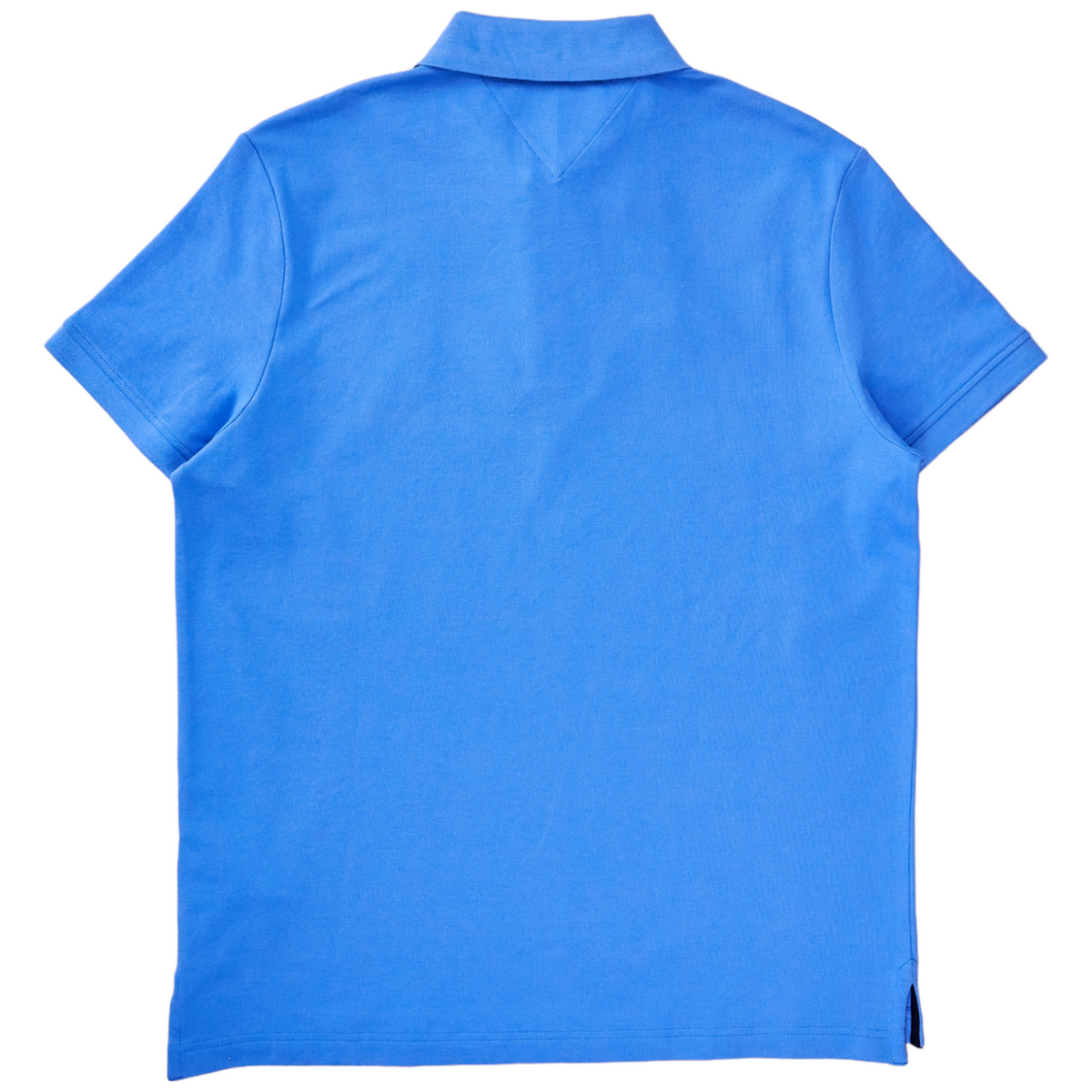 Tommy Hilfiger Blue Monotype Under Collar Polo