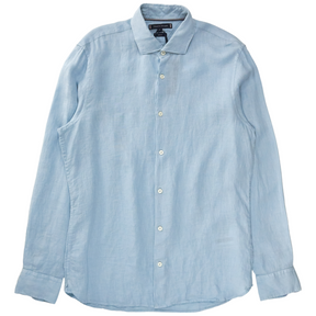 Tommy Hilfiger Sky Blue Linen Shirt