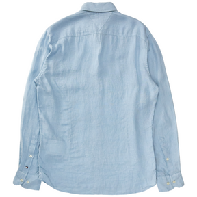 Tommy Hilfiger Indigo Chambray Officer Shirt