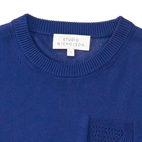 Studio Nicholson Navy Knit Jumper