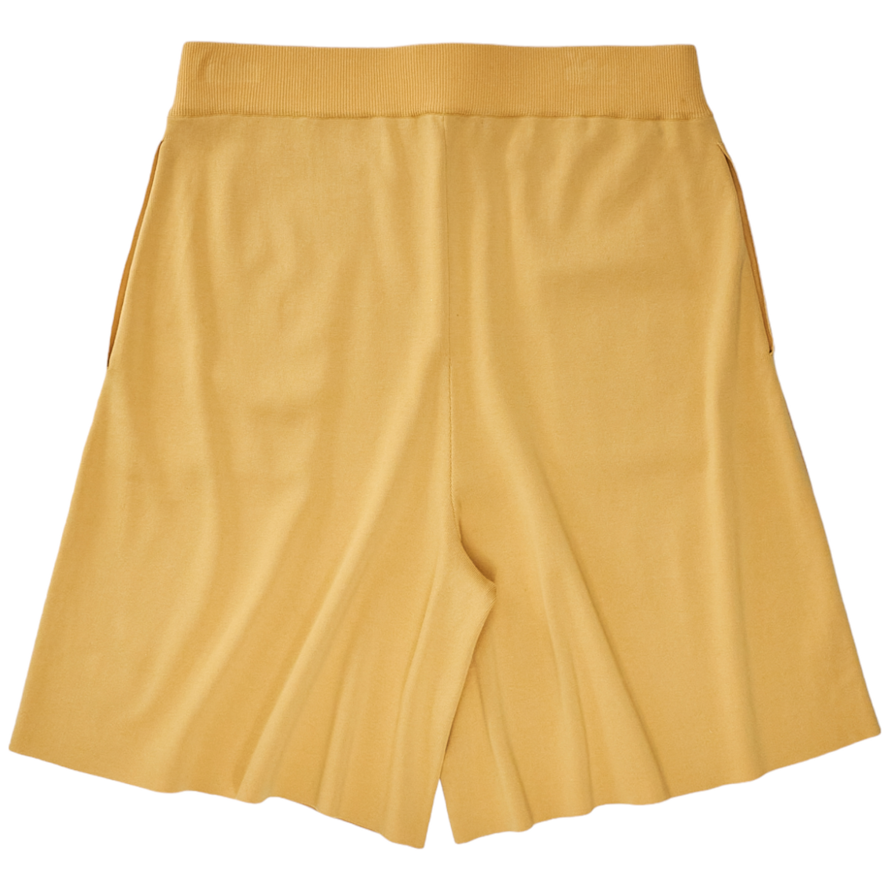 Studio Nicholson Mustard Knit Shorts