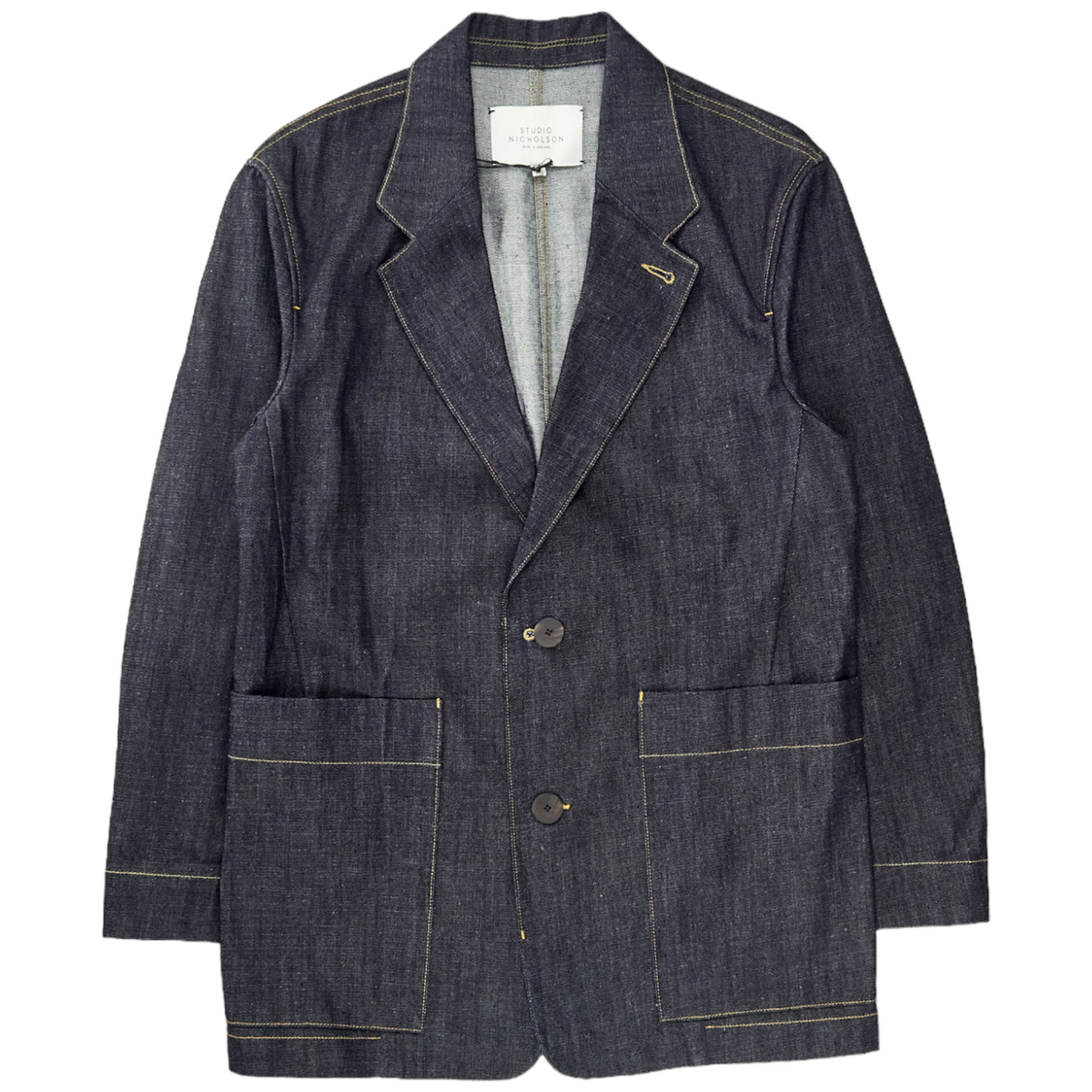 Studio Nicholson Indigo Selvedge Condo Jacket