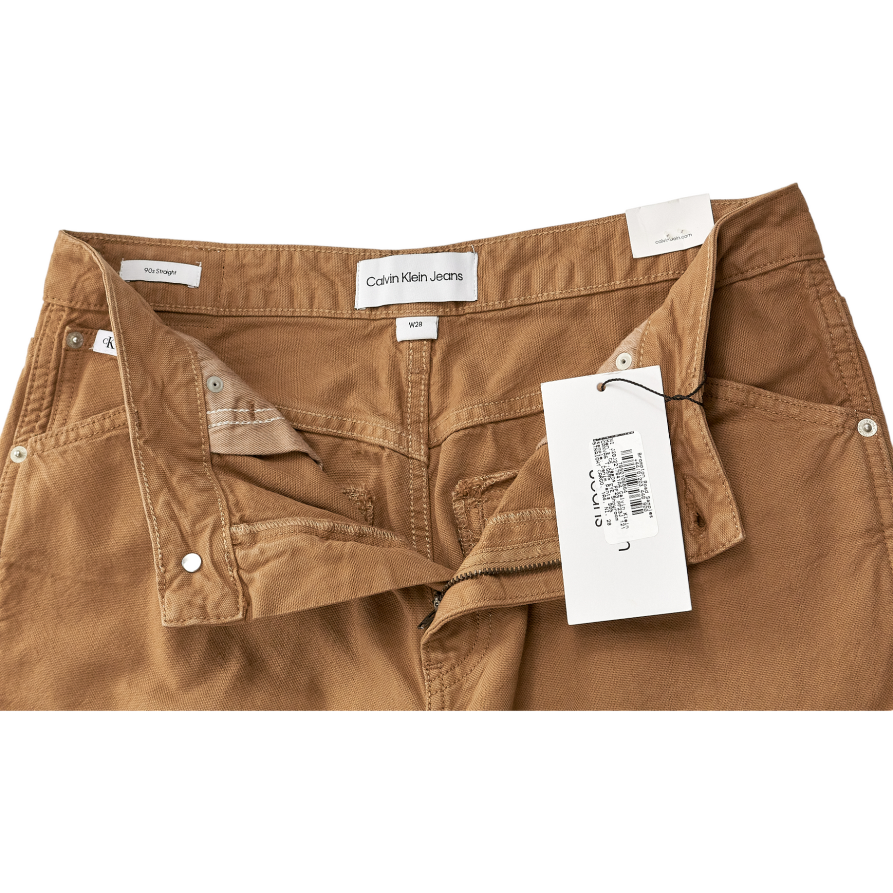 Calvin Klein Jeans Brown Straight Cargo