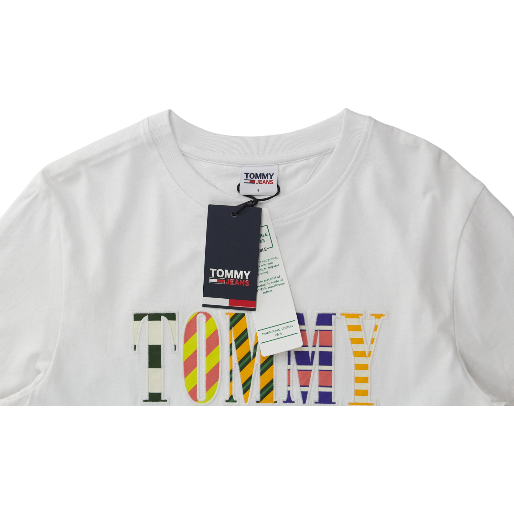 Tommy Jeans White Luxe Tee