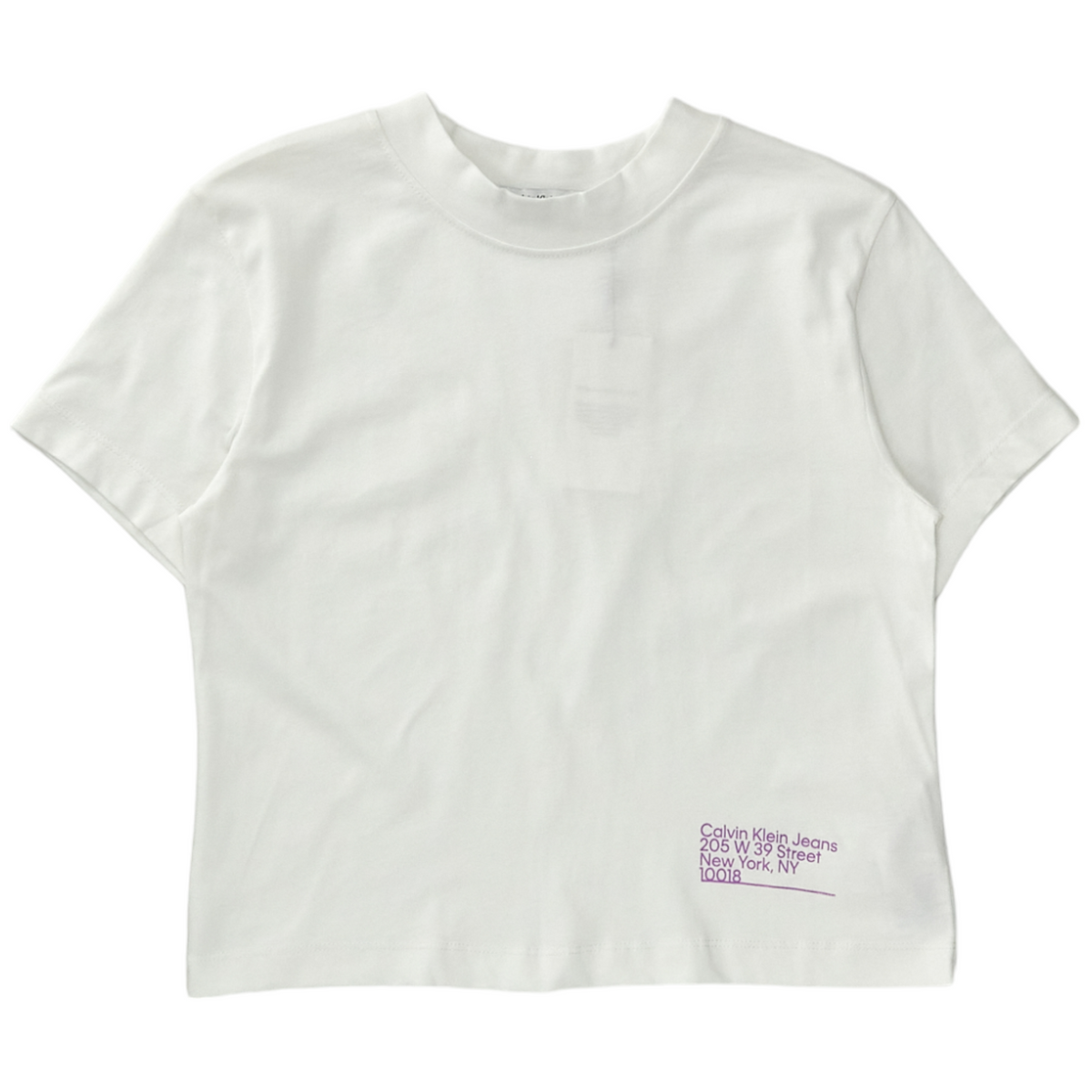 Calvin Klein Jeans White Logo Tee