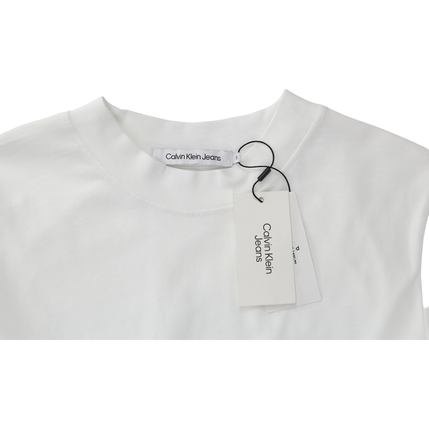 Calvin Klein Jeans White Logo Tee