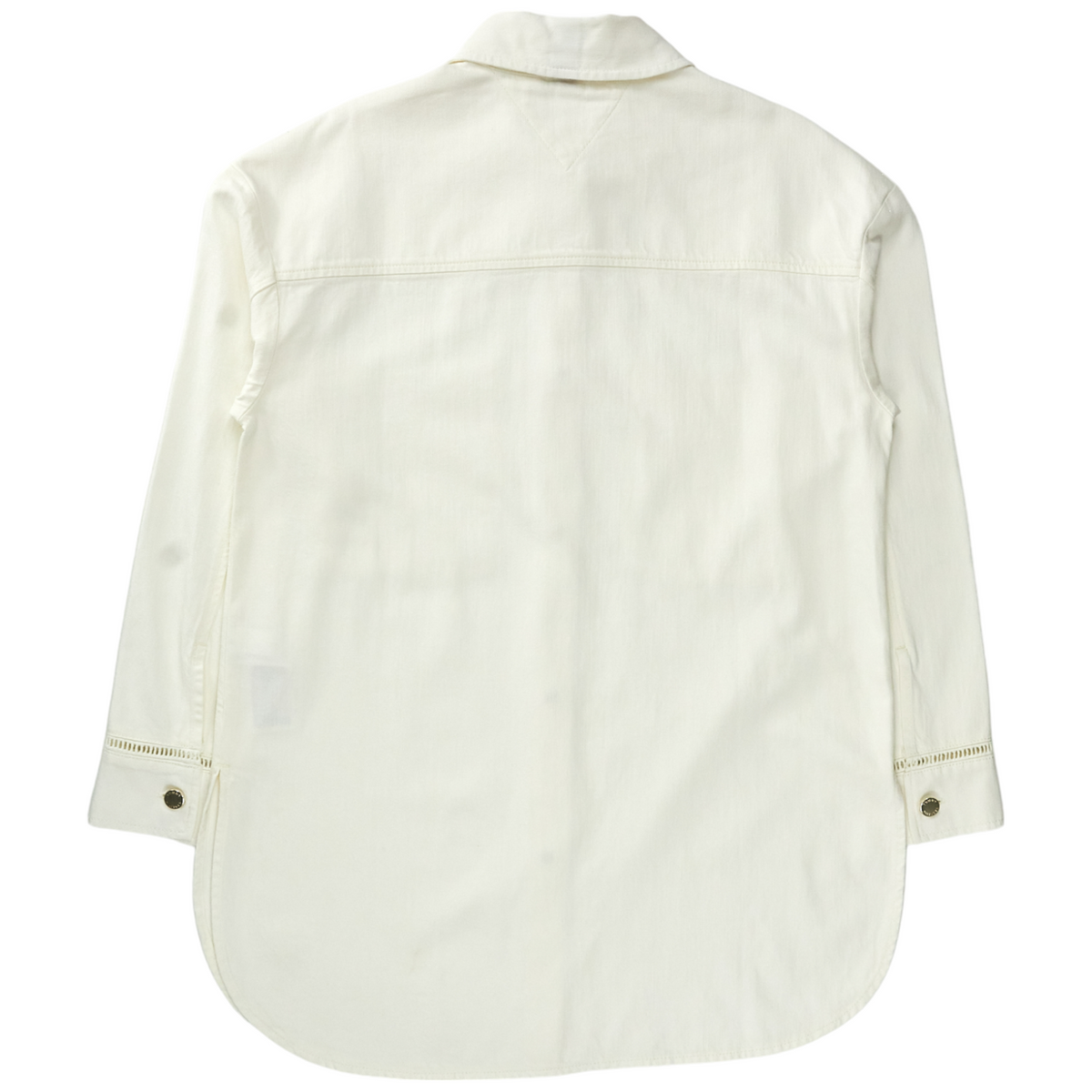 Tommy Hilfiger Ecru Relaxed Shacket