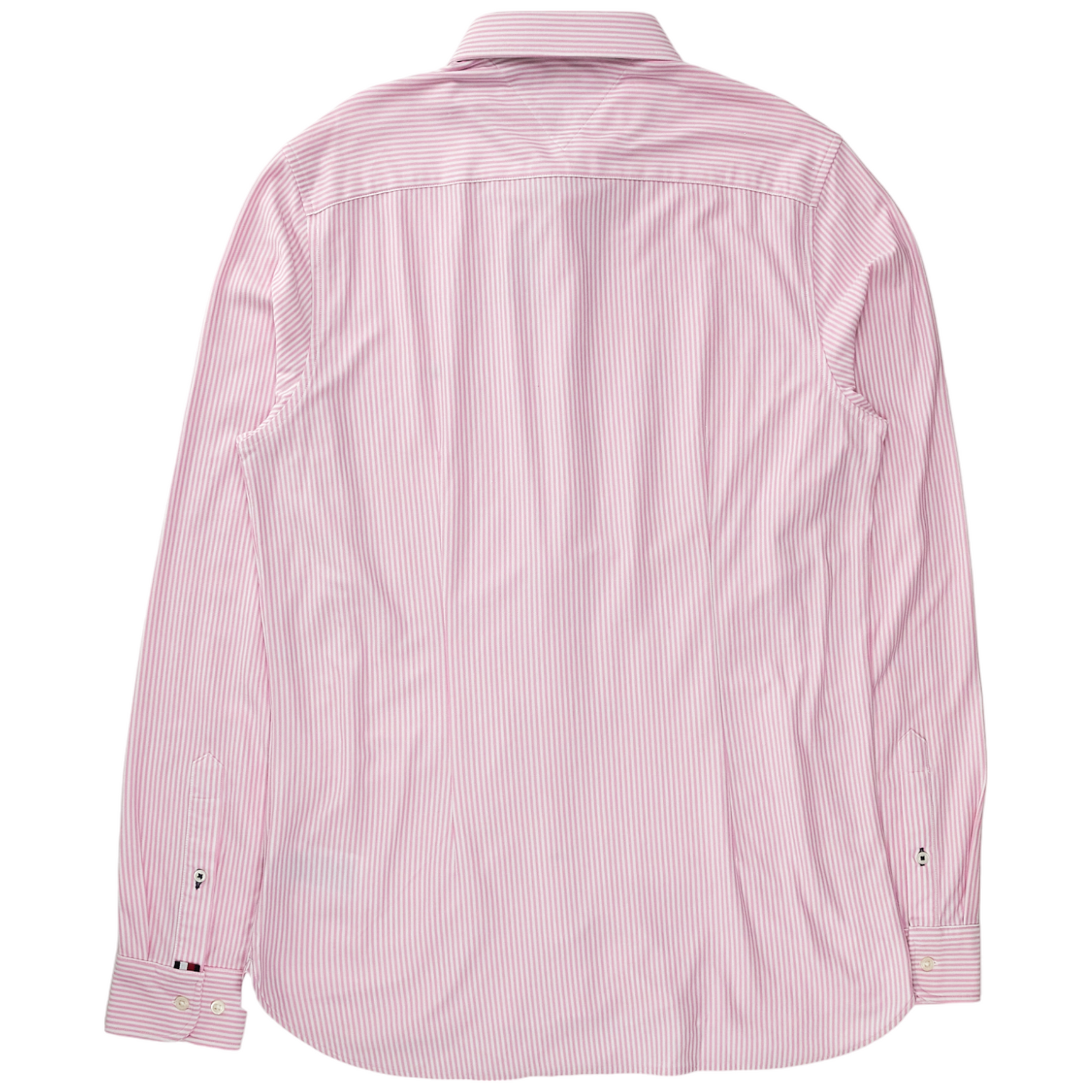 Tommy Hilfiger Pink/White Knit Stripe Shirt