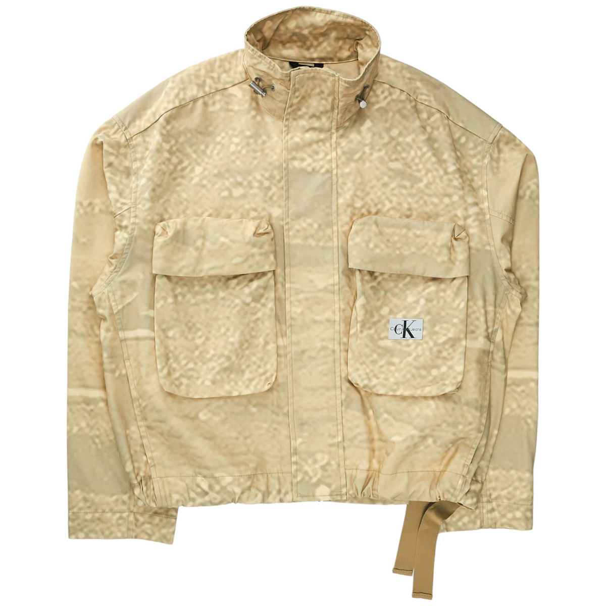 Calvin Klein Jeans Cream Landscape Print Jacket