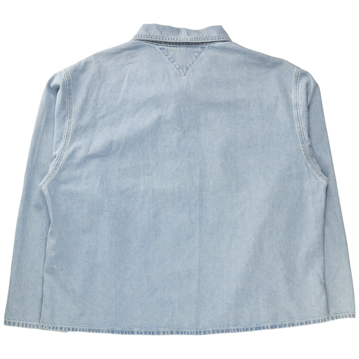 Tommy Hilfiger Blue Denim Popover Top