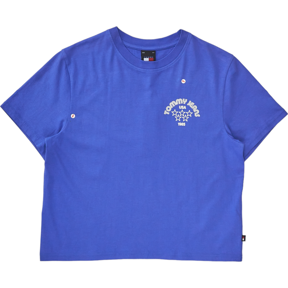 Tommy Jeans Blue Boxy Retro Sports Tee