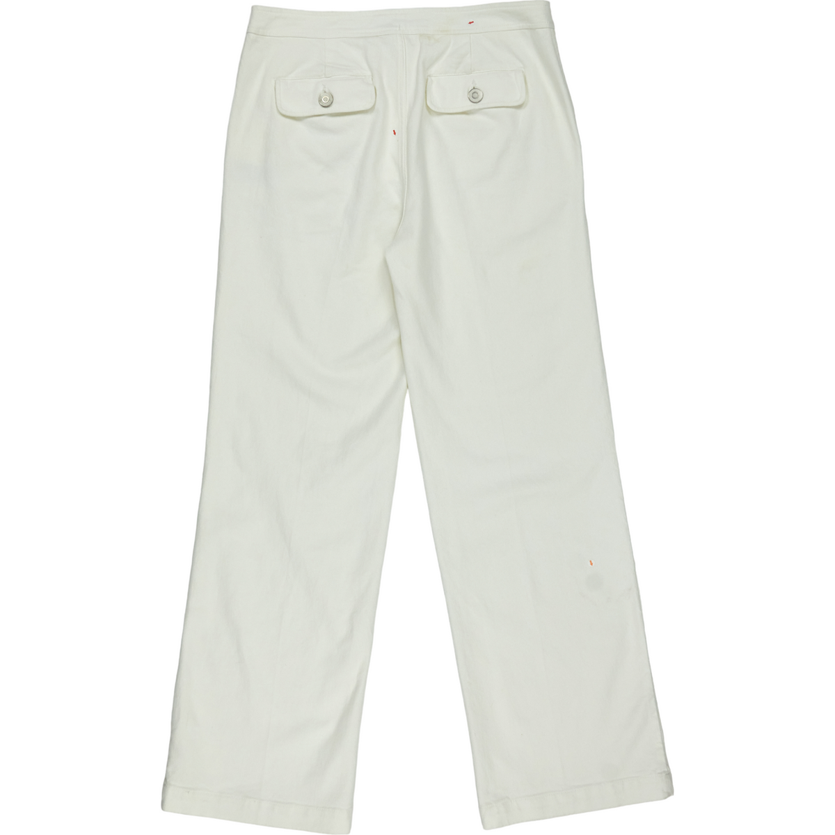 Baukjen Soft White Margot Organic Wide Leg Jeans