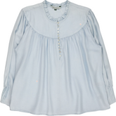 Baukjen Light Indigo Riley Blouse Tencel