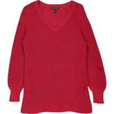 Baukjen Red Knit Jumper Dress