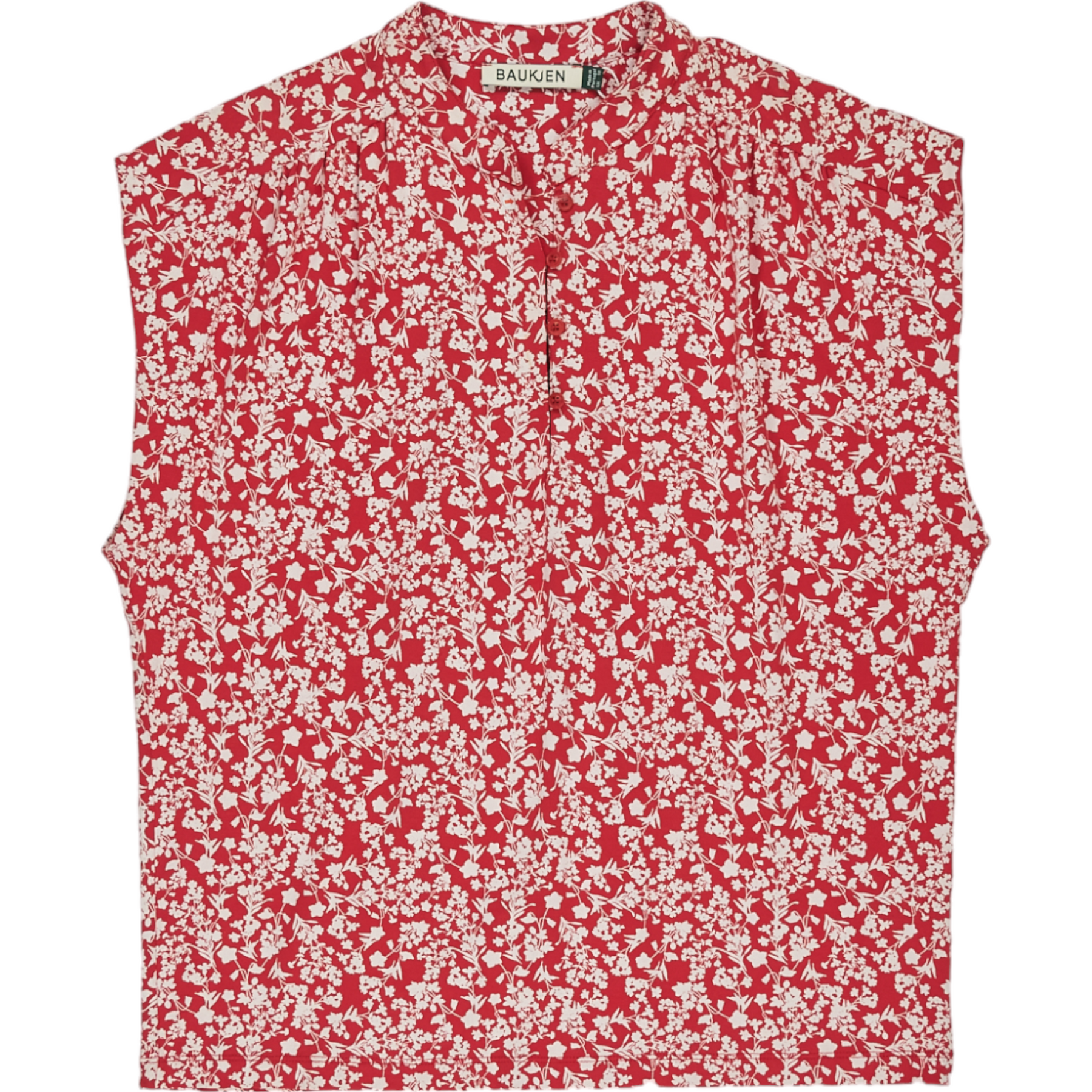 Baukjen Red Floral Blouse