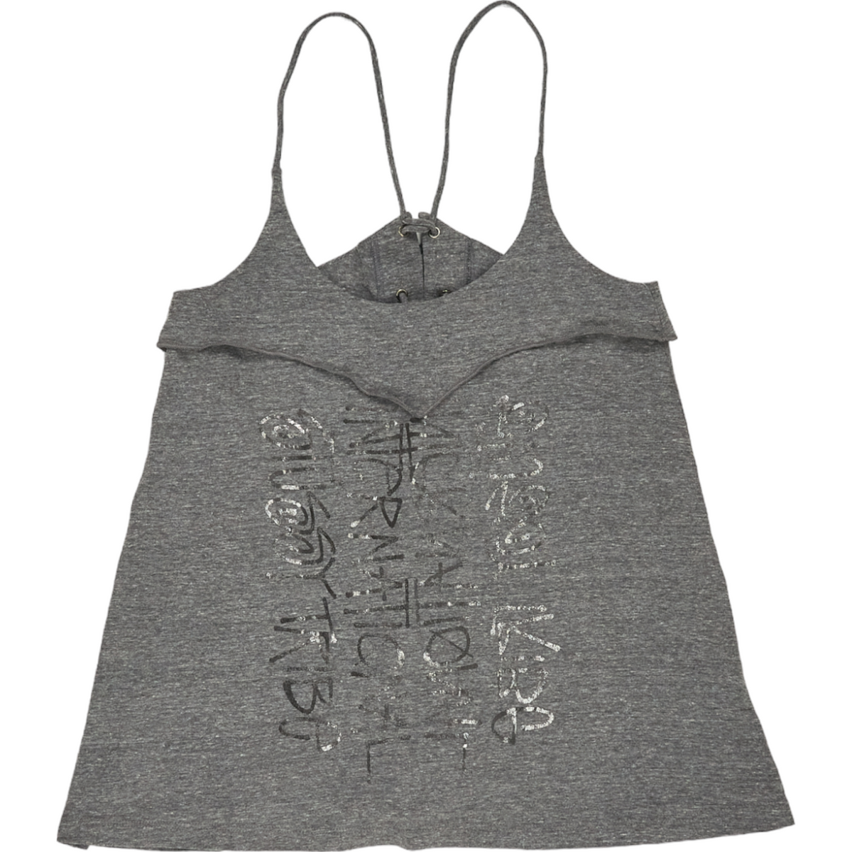 Stussy Grey Strappy Top