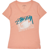 Stussy Peach Small T-Shirt