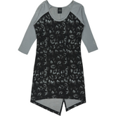 Stussy Grey Animal Print Dress