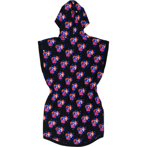 Stussy Black Patterned Hooded Dress