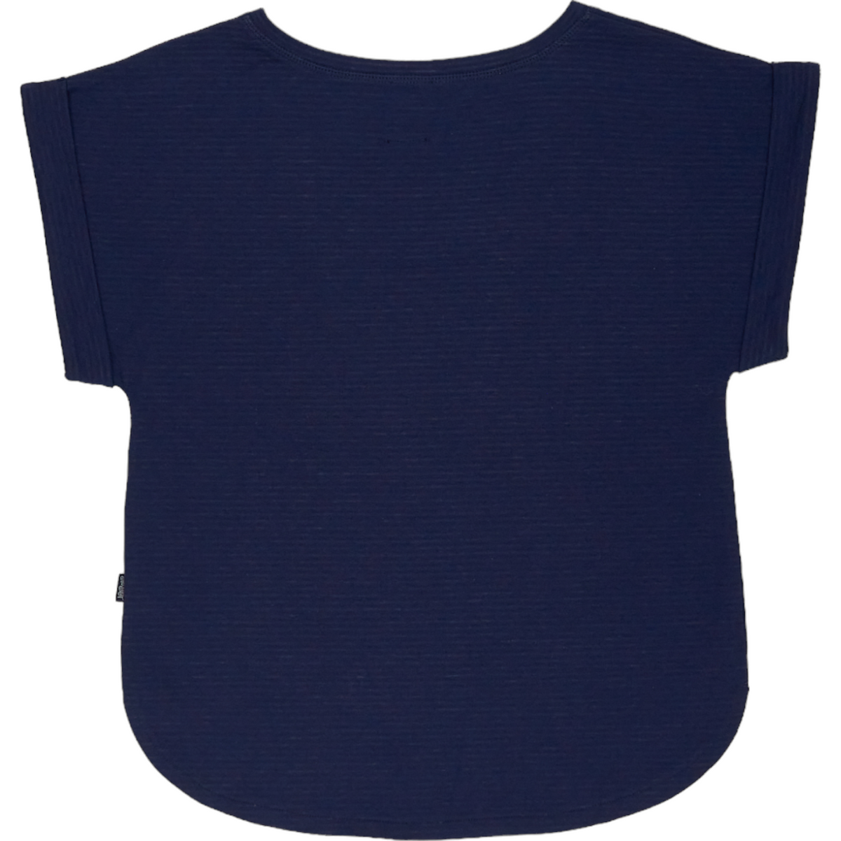 Stussy Navy Striped V-Neck T-Shirt