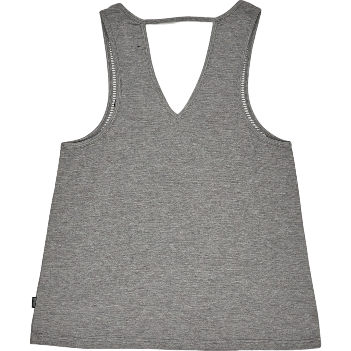 Stussy Grey Striped Tank Top