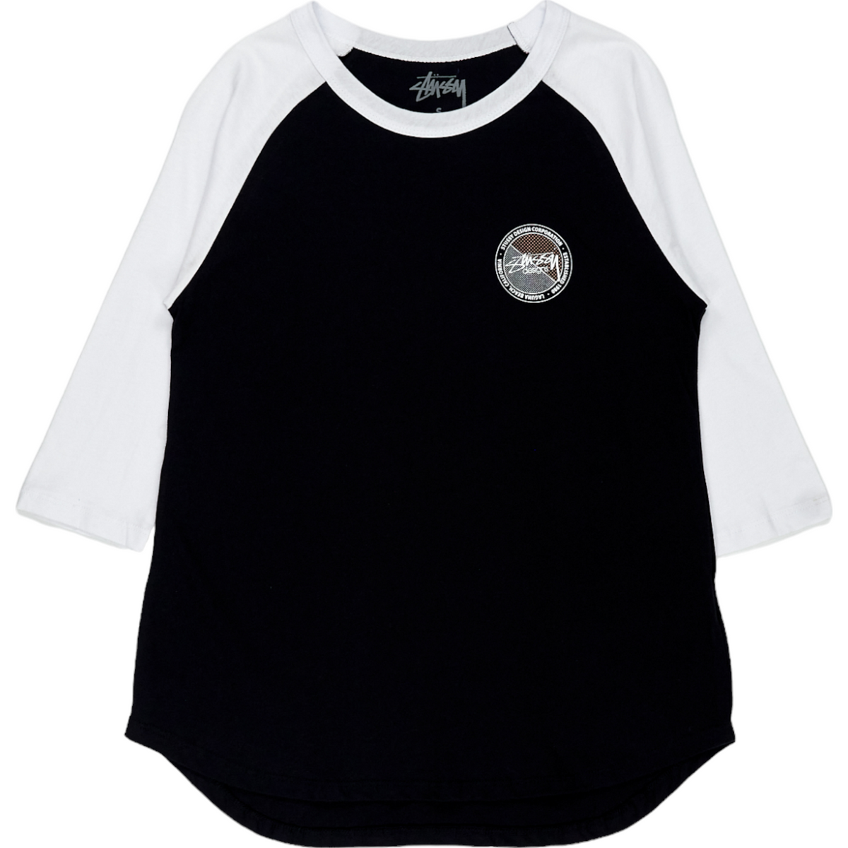 Stussy Black Global Roots Graphic T-Shirt